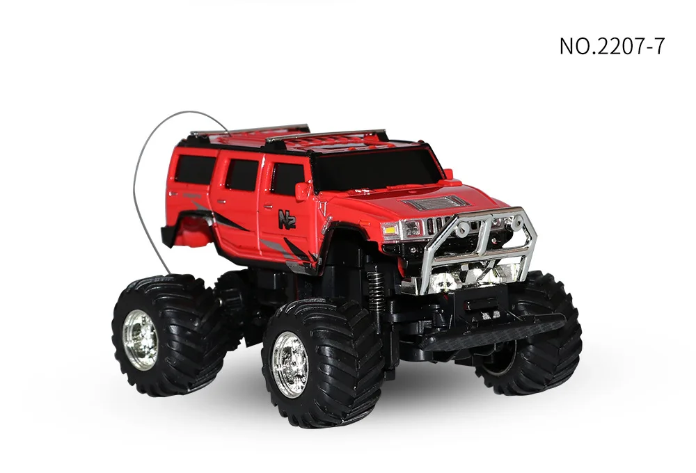 Мини 1:58 телекоммуникационная зарядная игрушка автомобиль мини внедорожный детский игрушечный автомобиль Hummer