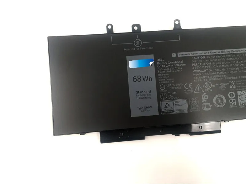 7,6 V 68wh GJKNX Батарея для Dell Latitude E5580 E5480 E5488 E5490 E5280 E5290 точность 3520 15 3520 GD1JP 0GD1JP
