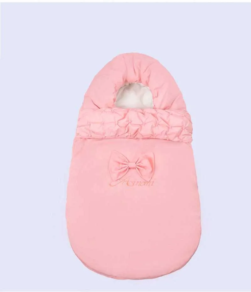 Спальный мешок для детской коляски, зимний теплый спальный мешок, ветронепроницаемый конверт для детской коляски, муфта для ног, спальный мешок для новорожденных