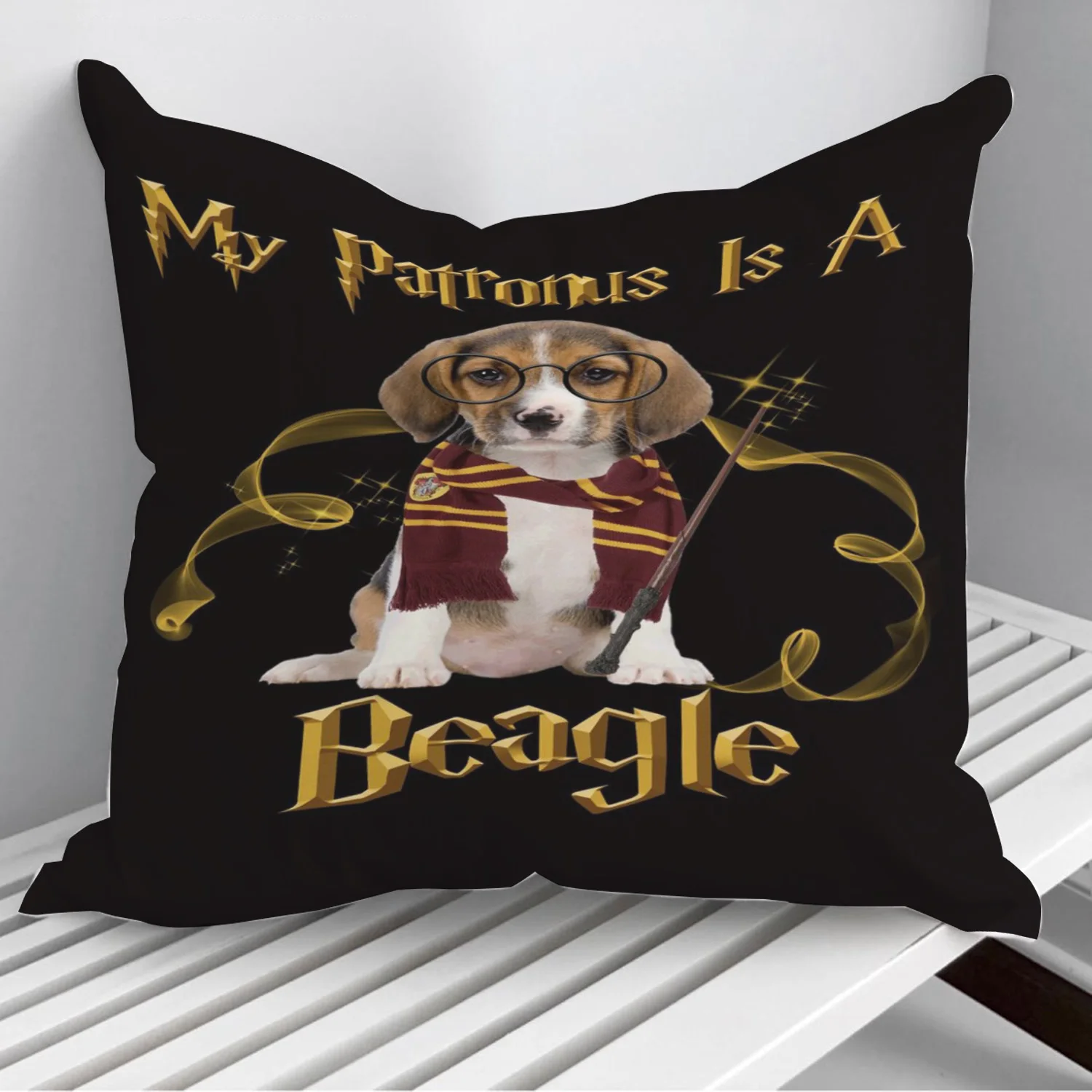 

Beagle Throw Pillows Cushion Cover On Sofa Home Decor 45*45cm 40*40cm Gift Pillowcase Cojines Dropshipping