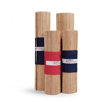 

Bamboo mat curtain bamboo tea Kung fu tea match zero zen desk flag cloth insulation pad