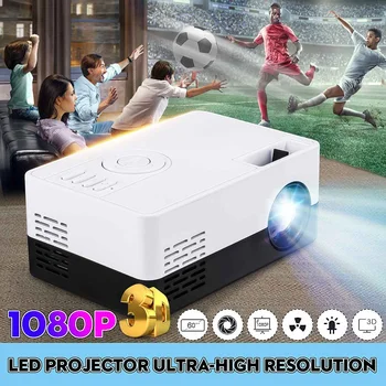 

Full HD 1080P Mini LED Projector Portable Smart Home Theater Cinema 23 Languages USB AV HDMI bluetooth Home Theater Media Player
