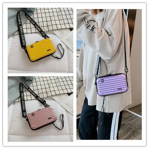 Buy Forever Young Crossbody & Mini Suitcase Sling Box Bag for