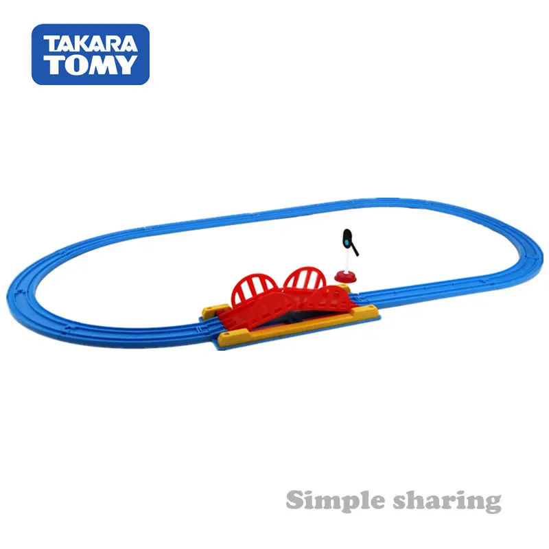 Takara Tomy Tomica Plarail аксессуар для трека пластиковый рельс литье под давлением миниатюрный поезд часть Модель комплект Горячая поп детская безделушка