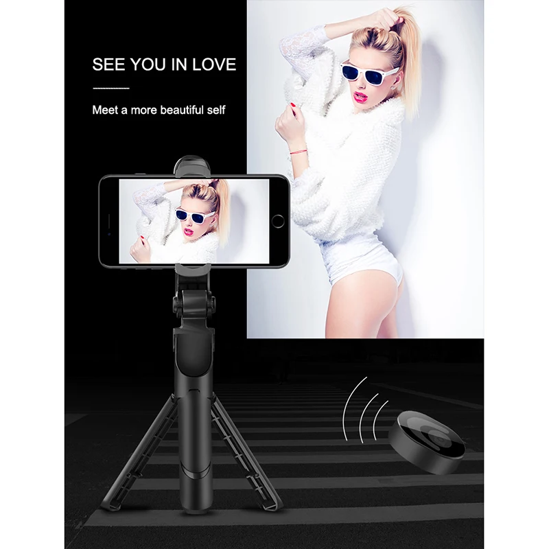 Регулируемый стабилизатор селфи палка Штатив для IPhone Xiaomi huawei Bluetooth штатив селфи палка заполняющий свет для мобильного телефона