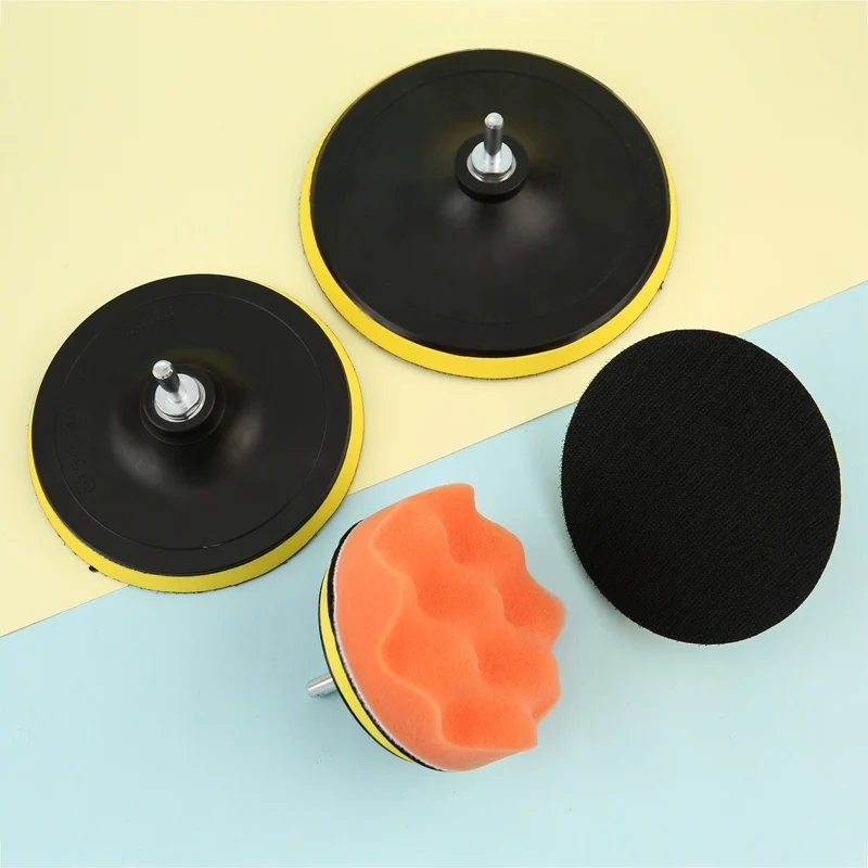 8 Piece 4/5/6/7 Car Sponge Pad Kit