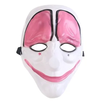 Payday 2 mask joker Payday2 Party Masks Heist Dallas/Wolf/Chains/Hoxton Party Cosplay Halloween Horror Masquerade Mask