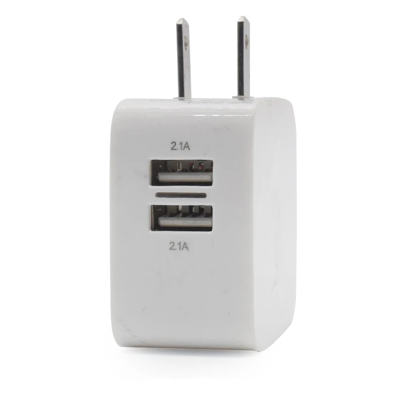 Для IOGEAR аксессуар GPAW2U4 GearPower Dual USB 5V 2.1A настенное зарядное устройство Розничная-используется