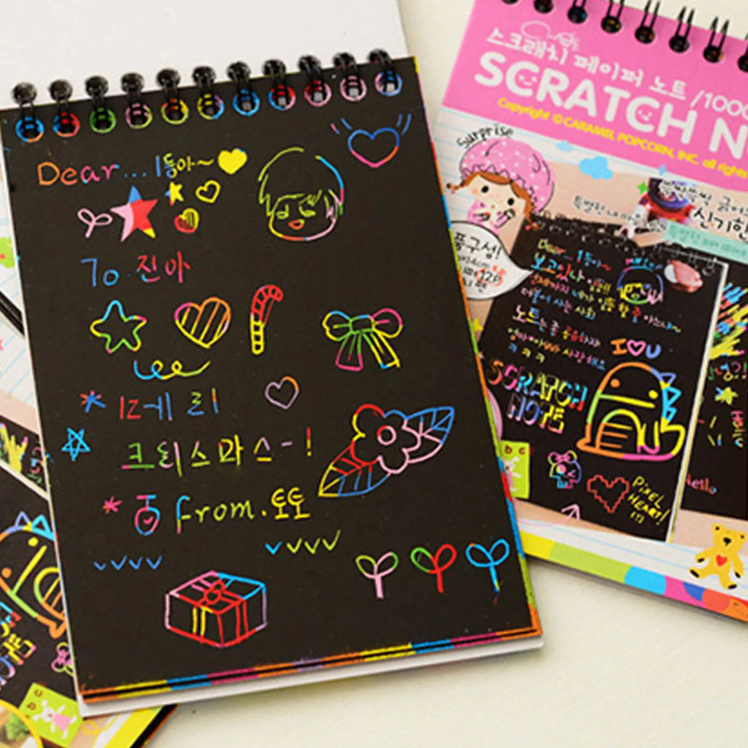 3 шт. Детские разноцветные Блокноты с рисунком|Юный художник| |