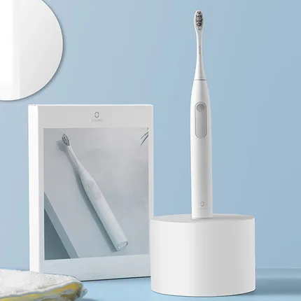 White Xiaomi Global Version Oclean Z1 sonic электрическая зубная щетка новая IPX7 Водонепроницаемая ультра звуковая Автоматическая быстрая зарядка зубная щетка - Цвет: White