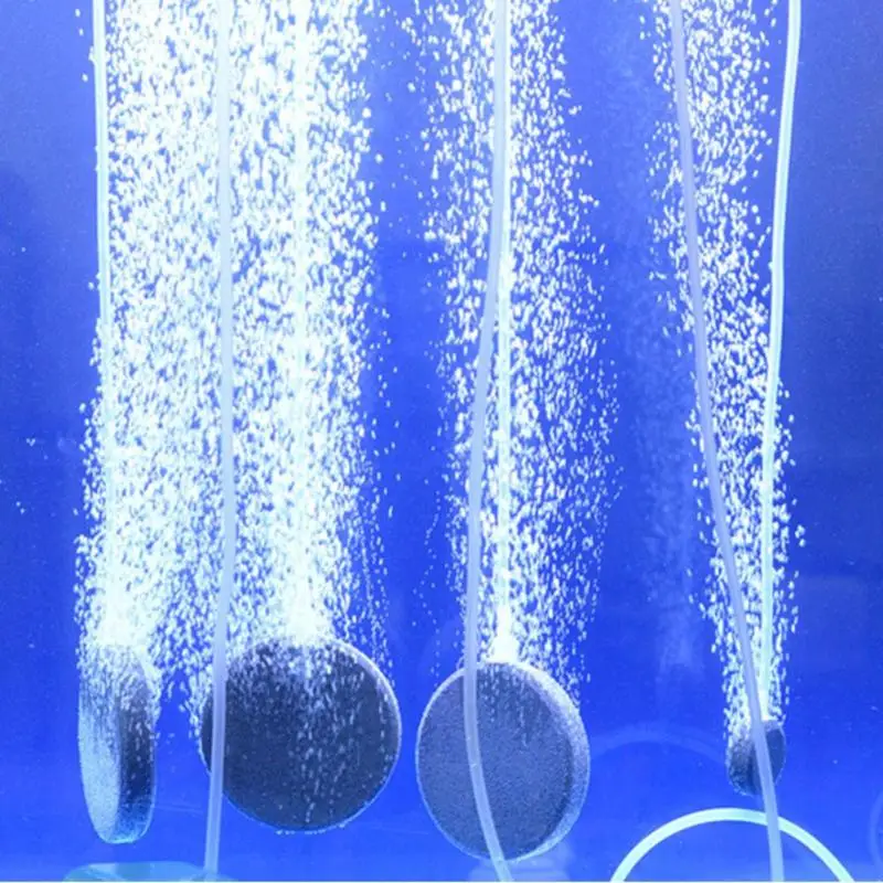 6/8/10cm Aquarium Air Bubble Stone Oxygen Fish Tank Aerator Hydroponic Air Pump Air Stone Pond Aquarium Accessories