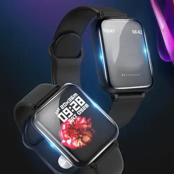 

Smart Watch Silicone strap IPS screen Heart Rate Monitor Bracelet IP67 Multiple Sports Mode Fitness Tracker for Android IOS