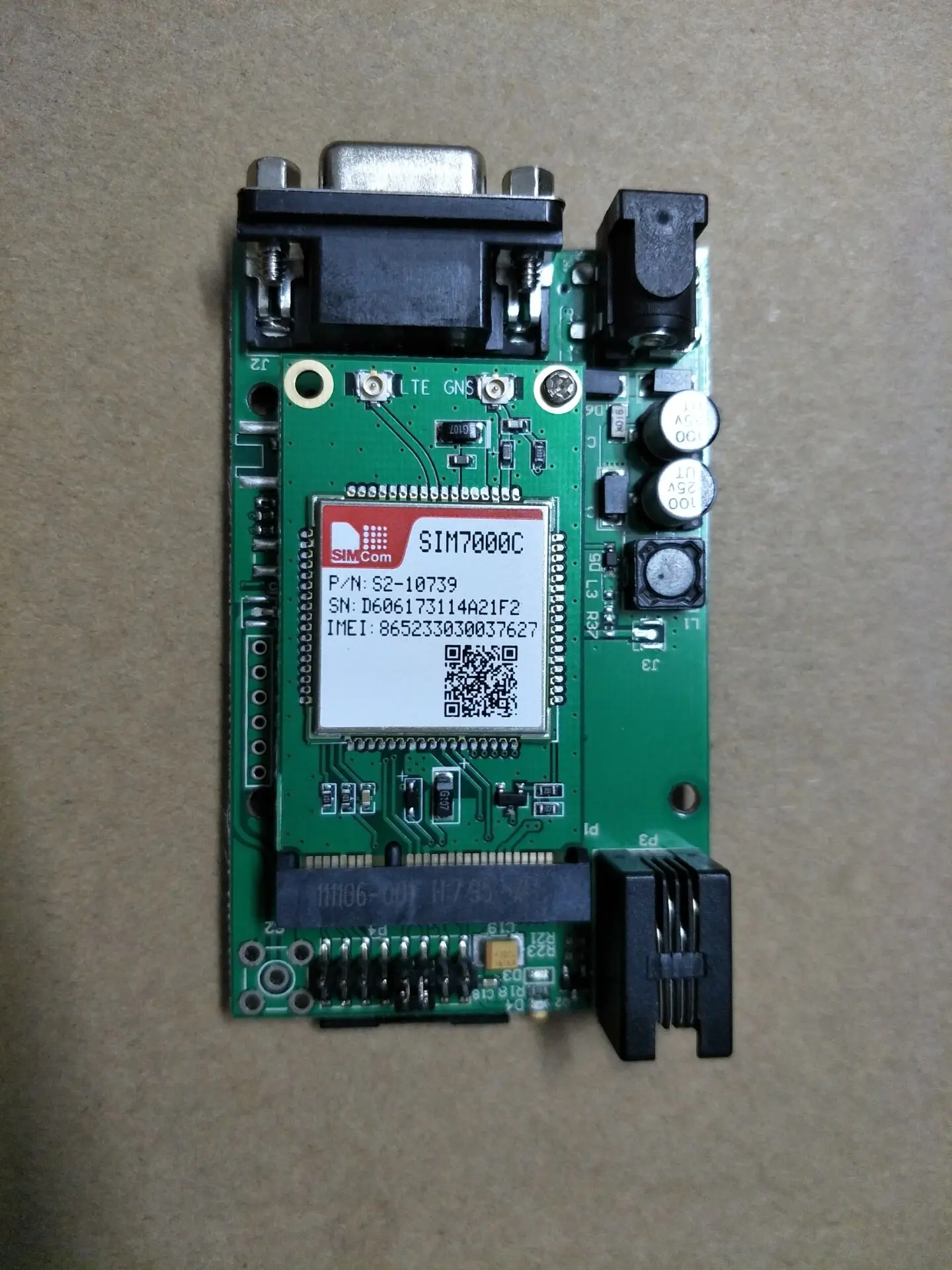 SIM7000C MINIPCIE NBIOT сетевой модуль, поддержка EMTC