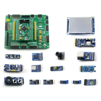 Beste Open407V C Pakket B # STM32 ARM Cortex M4 Evaluatie Development Board STM32F407VET6 STM32F407 + 14pcs Accessoire Modules Kits