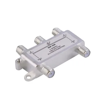 

4 Way Satellite/Antenna/Cable TV Splitter Distributor 5-2400MHz F Type Wholesale dropshipping
