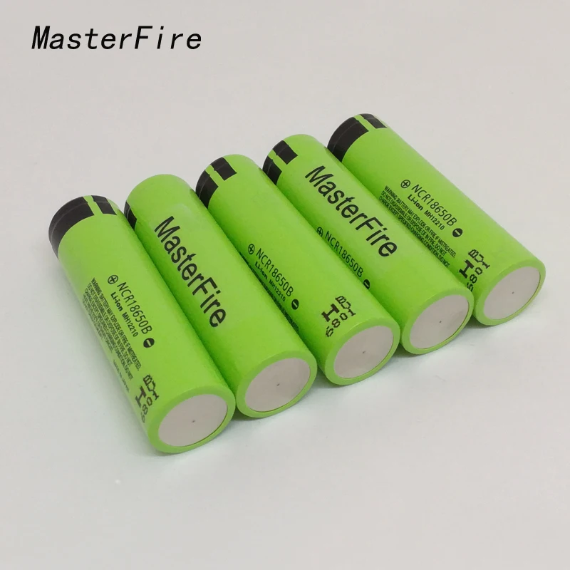 MasterFire NCR18650B 3,7 V 3400mah 18650 литий-ионный аккумулятор фонарик батареи для ноутбука Panasonic
