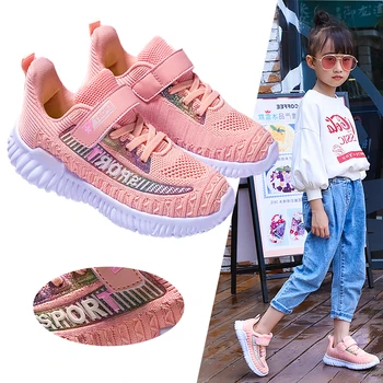 

Sneakers for Teens Girls School Shoes Toddler Children Lightweight Soft Footwear Kids Tennis Sport Trainers Baby Girls Sneakers