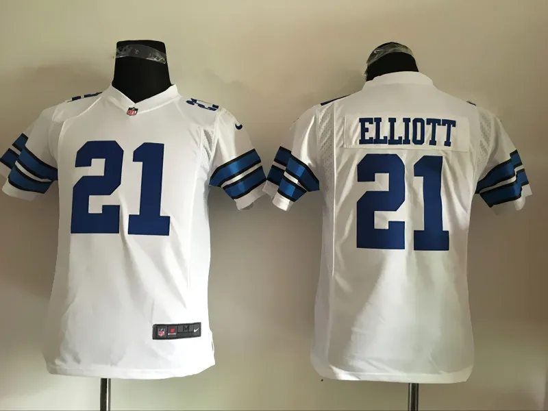 Все сшитые Молодежные Dallas s Дети 11 Cole besley 50 Sean Lee 21 Ezekiel Elliott#88 Dez Bryant Джерси