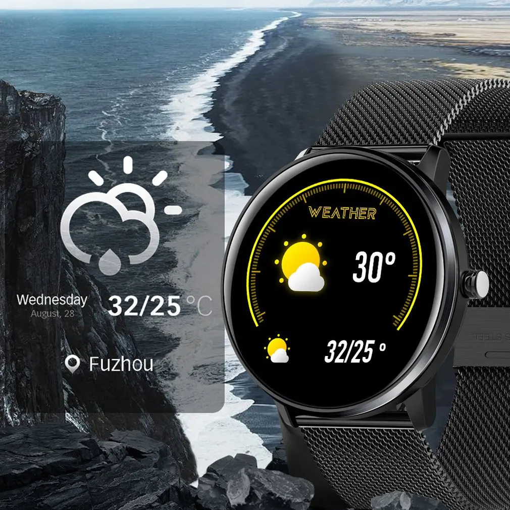 

Smartwatch Ip68 Waterproof Sport Watch Heart Rate Health Wristband Smart Bracelet For Most Smartphones