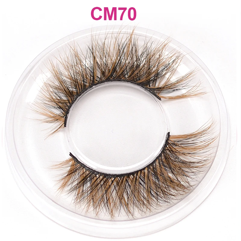 Okaylash 3d 6d False Colored Eyelashes Natural Real Mink Fluffy Style Eye Lash Extension Makeup Cosplay Colorful Eyelash -Outlet Maid Outfit Store Hb8a4b6240cdd4963b2399d8e5600897f1.jpg