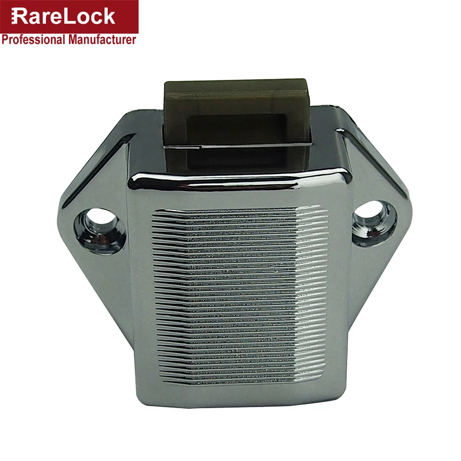 Rarelock ABS диаметр 20 мм Мини хромированная нажимная защелка с нажимным механизмом RV Караван дом на колесах лодка яхта нажимная ручка замок ZS01-CH aa