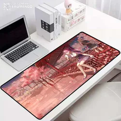 Tapete de borracha do rato do jogo do hololive do computador mousepad empresa acessórios do computador bonito tapete do rato do gamer mausepad almofadas de teclado