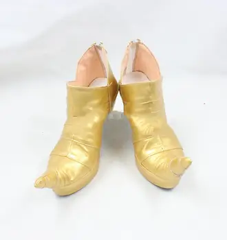 

Anime JoJo's Bizarre Adventure Cosplay Shoes Animal UP Leather GoldenS Adult Unisex Masquerade Props Halloween Gift Drop Ship
