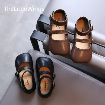 

Girls' shoes 1-3 years old princess soft bottom autumn 2020 new children's casual shoes Korean version of the British style