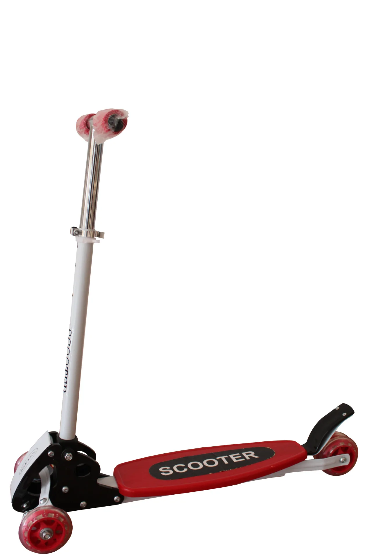

Manufacturers Direct Selling Scooter Adjustable Cocoa with Cartoon Scooter Children Folding Scooter Iron 4 round