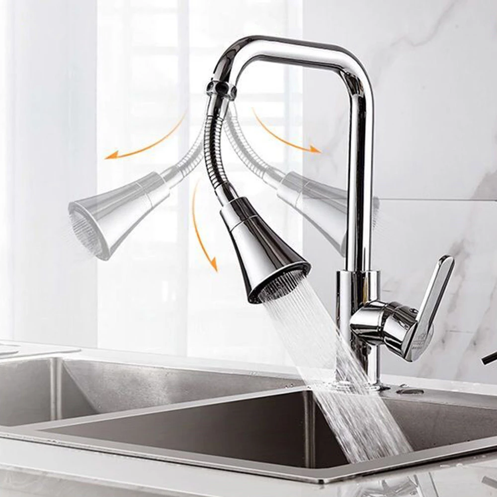 3Modes Kitchen Water Faucet Filter Adjustable High Pressure Tap Aerator Spray Head Universal Anti Splash Faucet Nozzle Connector water faucet filter faucet aerator faucet sprayer kitchen faucet
