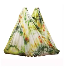 Воздушный Гамак для йоги, шелковое оборудование, летающая Йога, качающаяся ткань, Антигравитационное устройство для фитнеса, йоги, домашнего спортзала(только ткань