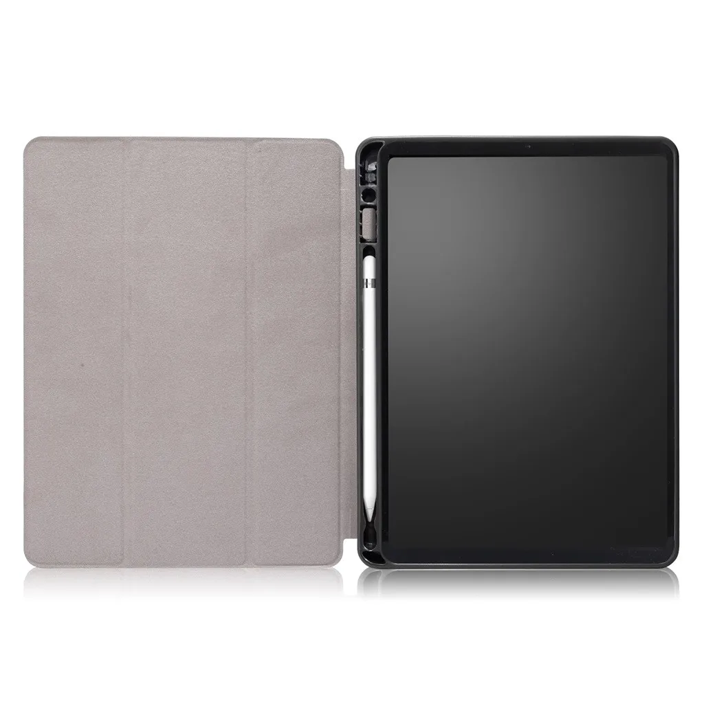 Smart Case For iPad 10.2 Tablet Stand Case Leather Smart Cover Folio Case Auto Wake Cover Case 1018#2