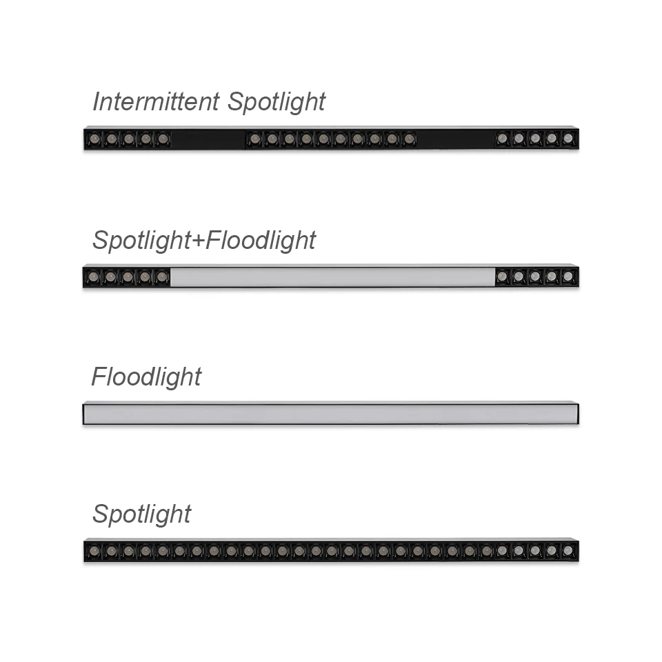 Barra de Luz Linha de Escritório Scon 20 30 w 80 cm Framless Orsam Levou ac 110 240 v Trabalho Cct 3000 k 4000 k Iluminação Natural Lâmpada 5 led bar lamp