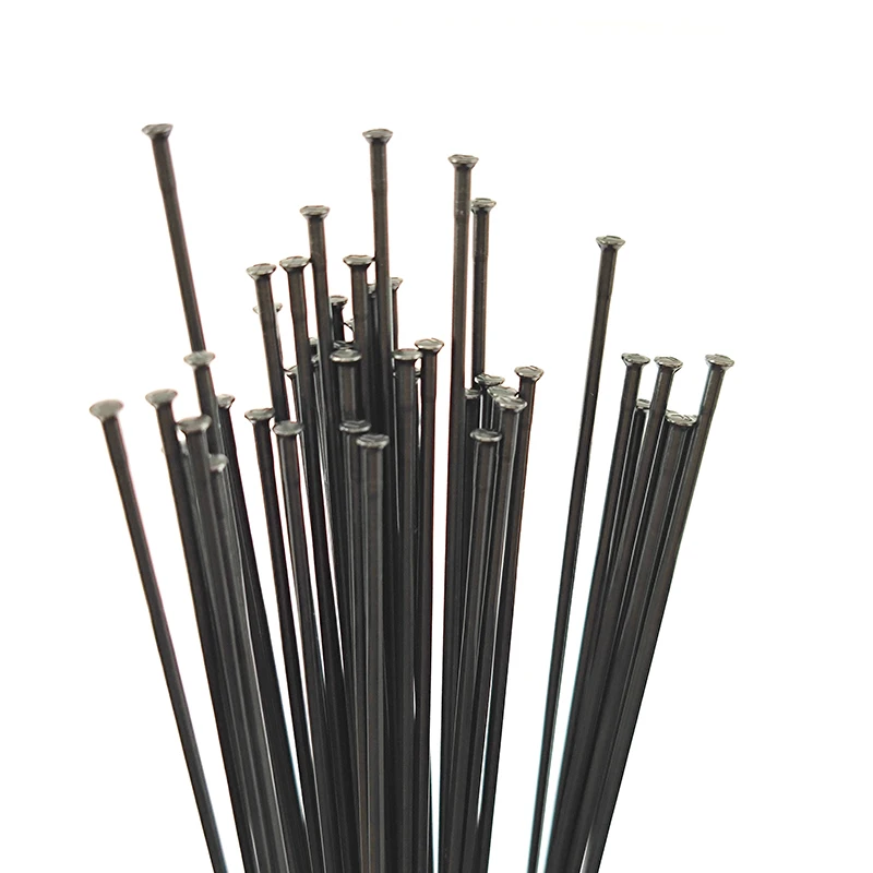 Pillar PSR Aero WING20 Straight Pull Flat Gauge 2.0mm 14G Black 10pcs/lot Spokes Original Thread No Cutting Bicycle Ray
