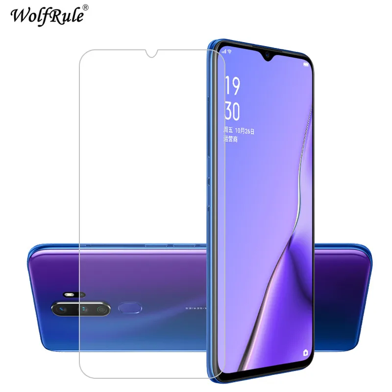 2 шт Защита экрана для OPPO A9 2020 стекло 9H Защитная пленка телефона A11X / A5 закаленное