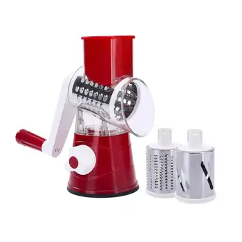 

Multi-function Vegetable Grater Hand Cutter Tube For Potato Cucumber Kitchen Three-in-one Carrot Manual Shredded Machine Ga N1N8