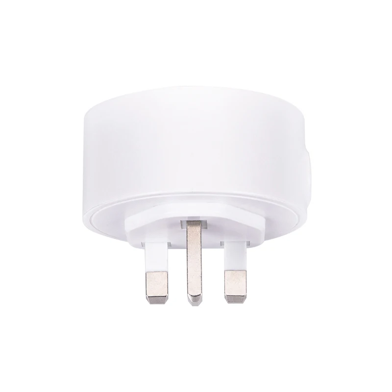 Tuya Smart ZigBee 10A мониторинг штекера питания британского типа Smart Life APP