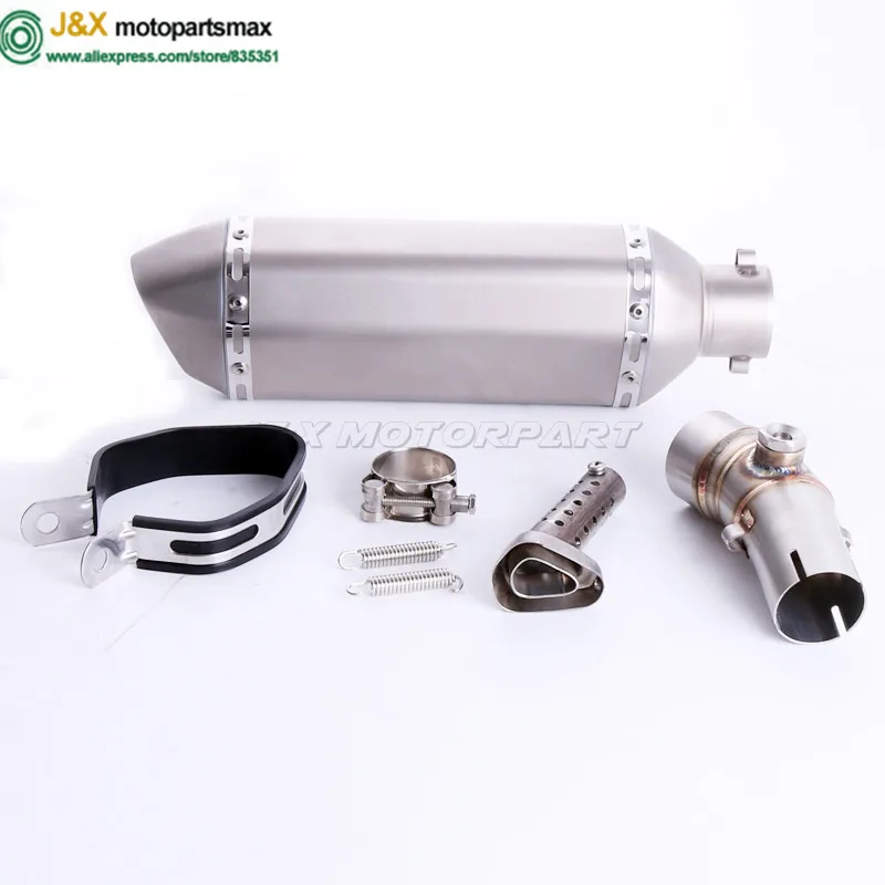 Для KAWASAKI ER6N ER6F 2012-2016 Ninja 650R Z650 2017-2019 Versys 650 2015-2020 глушитель выхлопной трубы