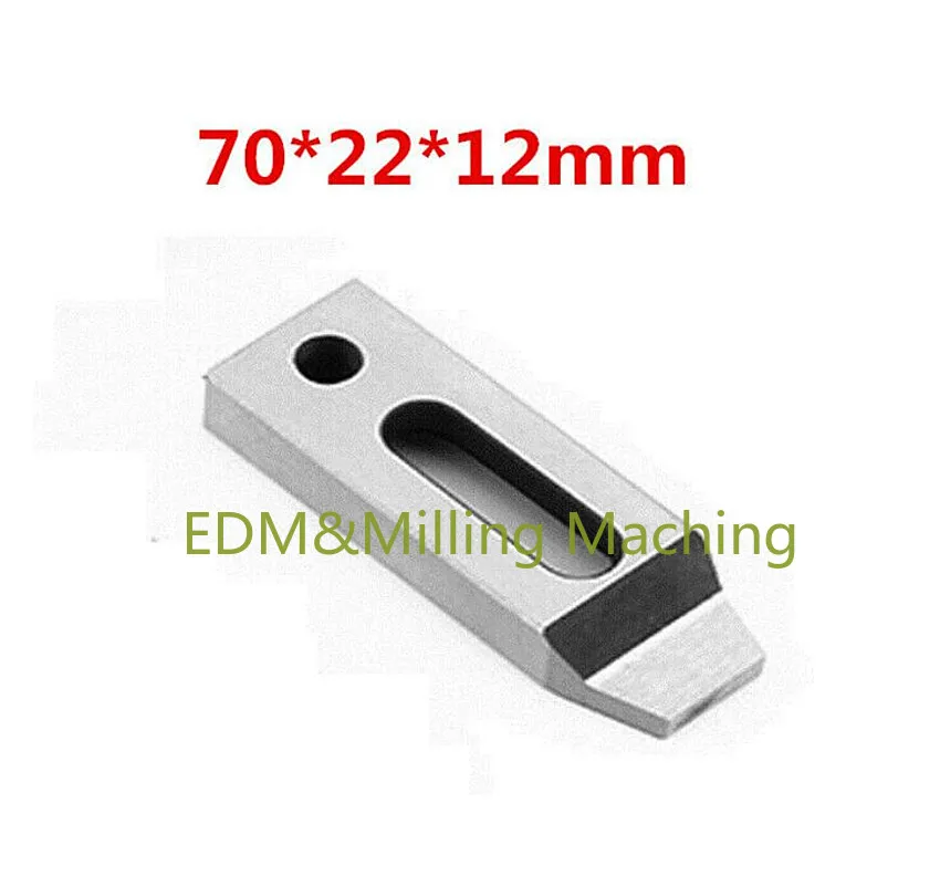 

1x CNC Wire EDM Stainless Steel Jig Holder Clamping 70x22x12mm M8 Screw For Wire Cut EDM Machine