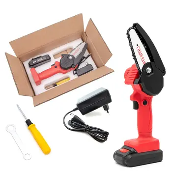 

Mini Logging Saw Convenient Woodworking Saw Single Hand Electric Saw Logging Garden 1500mah 21v Battery