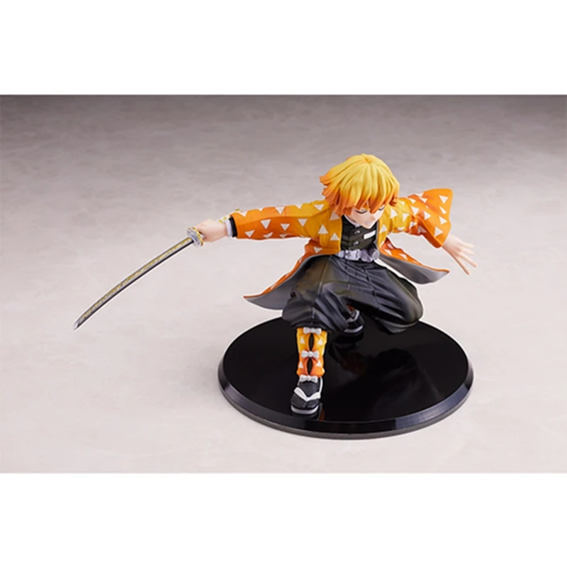 1/8 масштаб Kimetsu no Yaiba Zenitsu Agatsuma ПВХ фигурка Brinquedos игрушки Фигурки Куклы