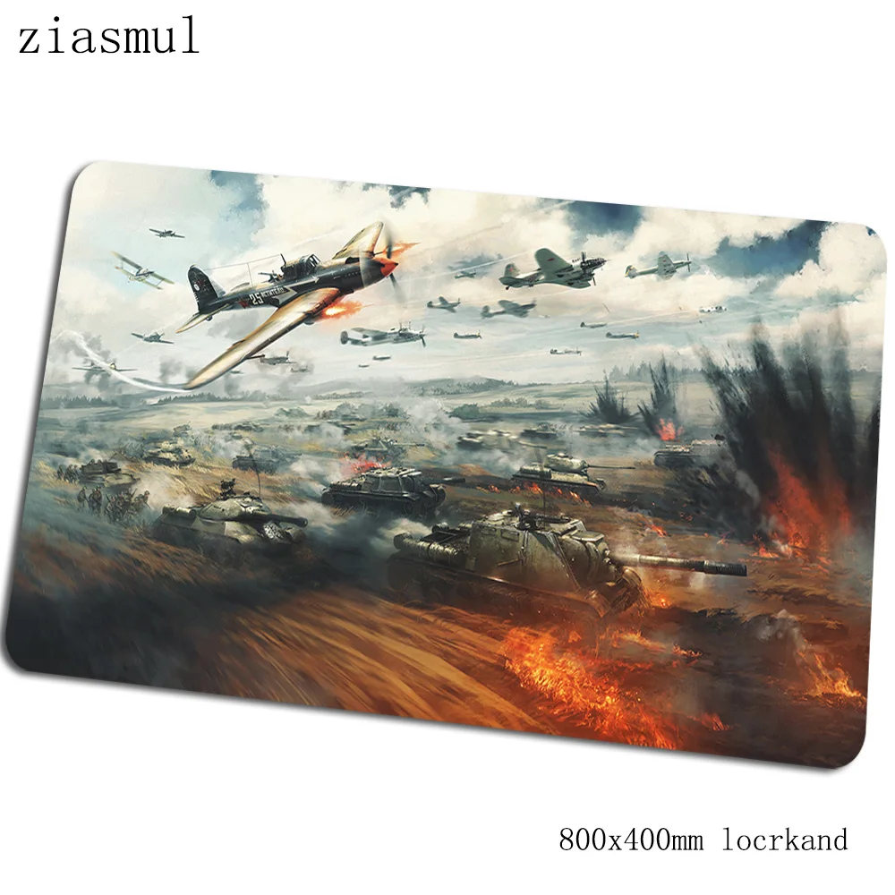 War thunder коврик для мыши 80x40 см аниме компьютерная мышь игровой мат геймпад пк Новое поступление игровой коврик для мыши офисный коврик для мыши - Цвет: Size 800x400x2mm