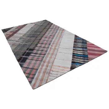 

196x304 Cm Multicolor Handmade Rugs Patchwork Rug-6x10 Ft
