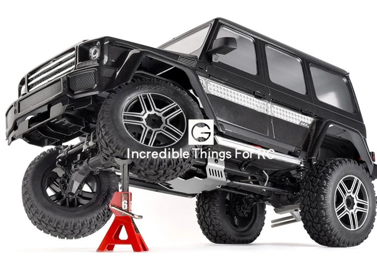 Корпус из нержавеющей стали для 1/10 RC Crawler Car TRX4 G500 TRX6 G63|Детали и аксессуары| |