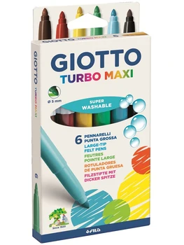 

MARKERS GIOTTO TURBO MAXI 6 colors
