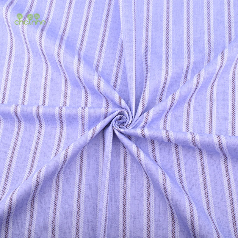 8 шт./лот хлопковая ткань Chainho Twill фиолетовая Цветочная Лоскутная Ткань для сделай