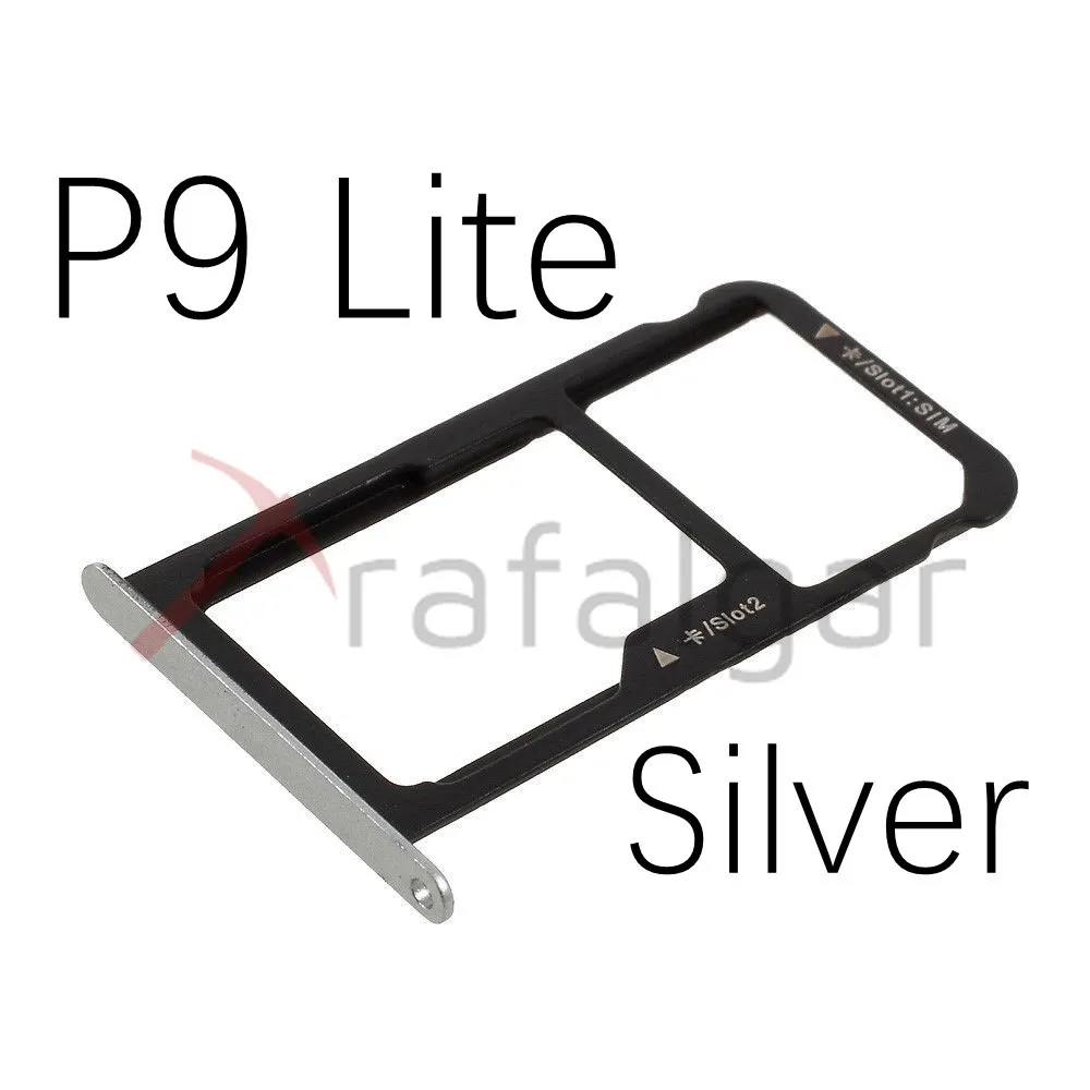 Для huawei P9 держатель лотка для sim-карты Micro SD гнездо для карты памяти Адаптер для huawei P9 Plus Lite SIM лоток золотой/серебристый/серый/розовый