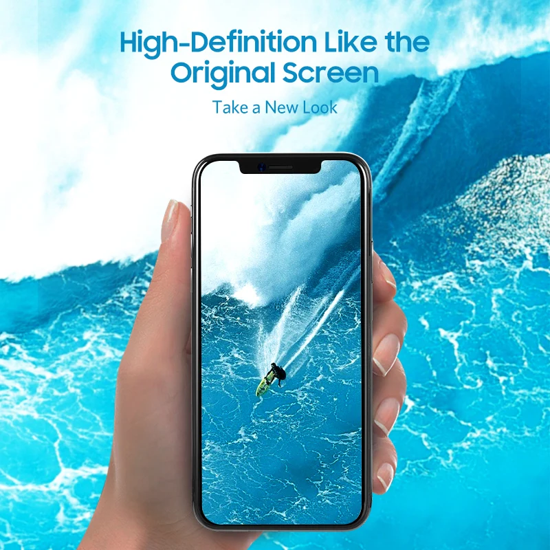 Benks 0 15 мм HD анти Blu Ray защитное закаленное стекло для iPhone XS MAX XR 5 8 6 Дюймов Полное
