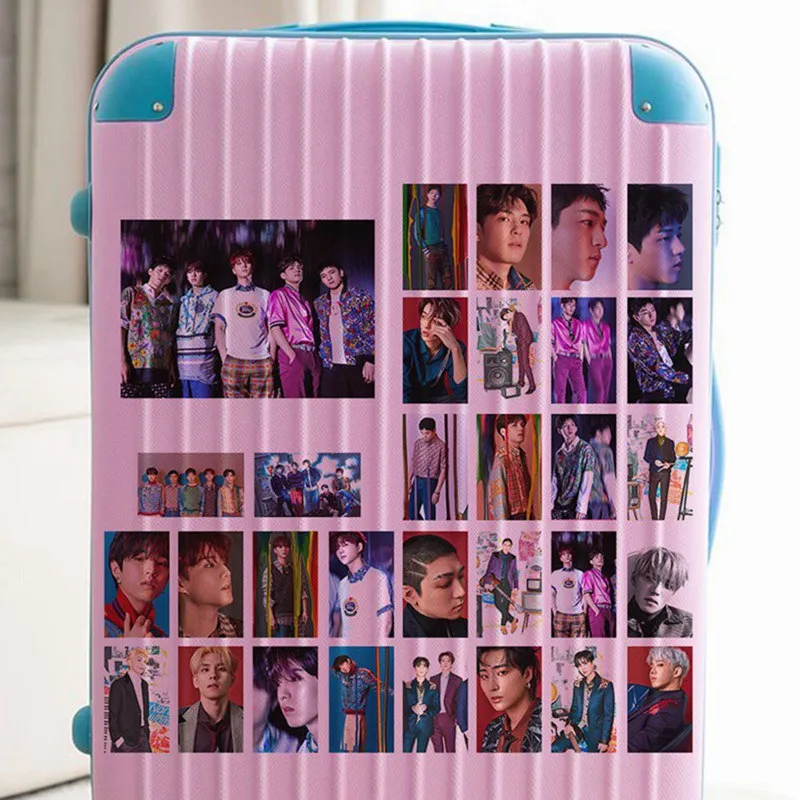 Kpop HELLO Chapter 1 странная Фотокарта наклейки Jin Young Photo Stikcy Card BX 30 шт открытка LOMO Card