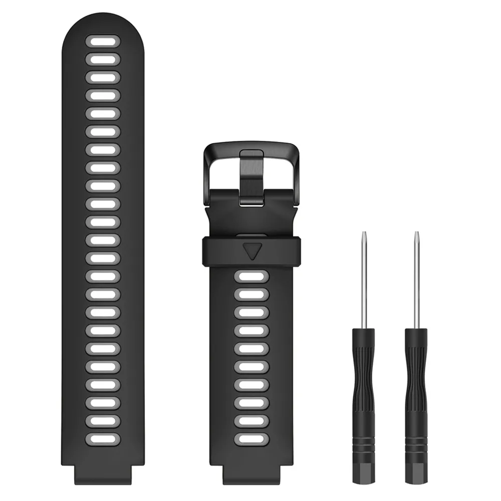 Силиконовый спортивный ремешок для наручных часов для Garmin Forerunner 735XT ремешок для часов заменить Garmin Forerunner 230/235/620/630/735XT группа